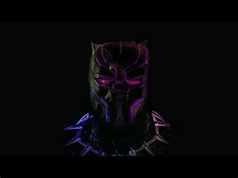 Black panther RGB 4k animated wallpaper .